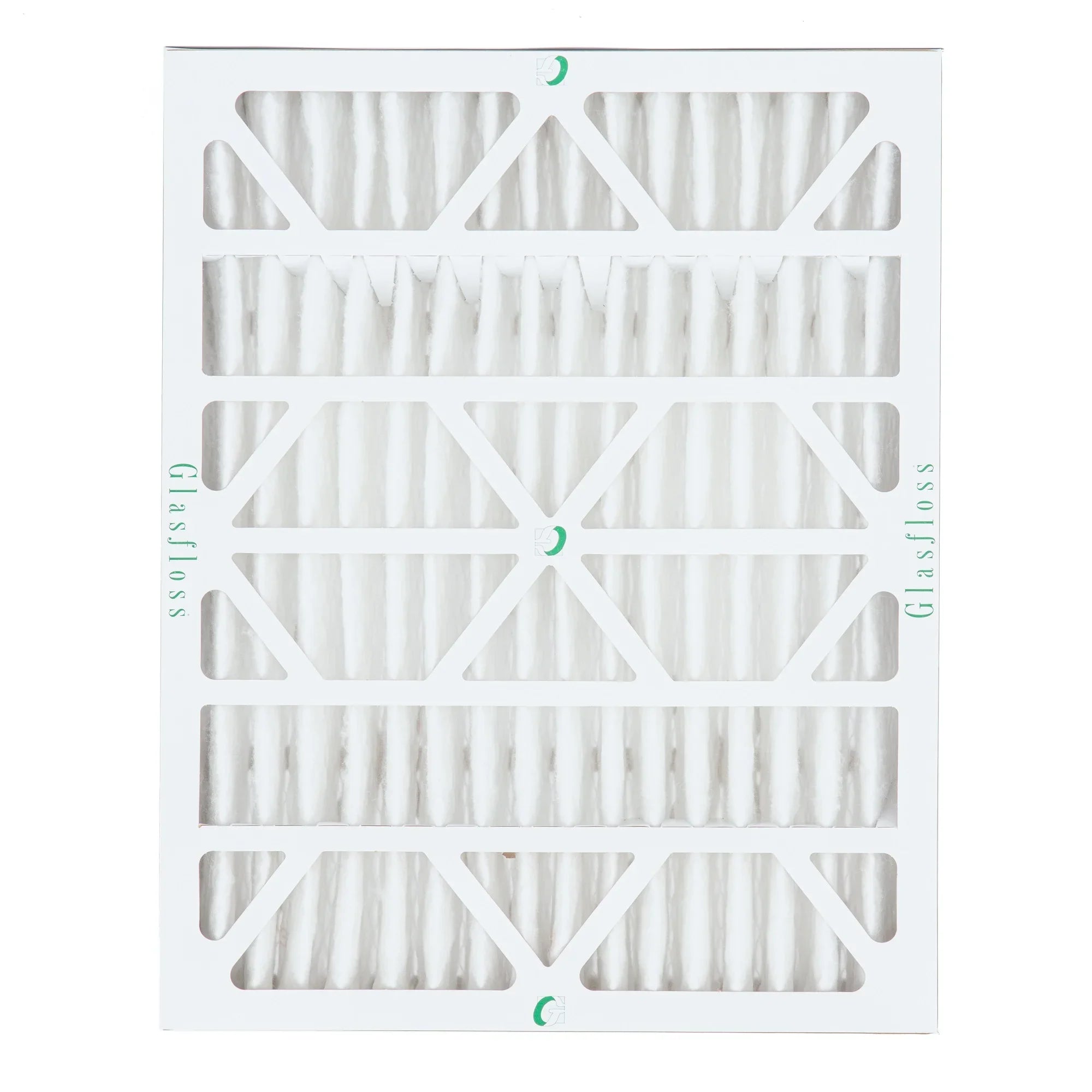 6 Pack of 16x20x4 MERV 13 Pleated 4" Inch Air Filters by Glasfloss. Actual Size: 15-1/2 x 19-1/2 x 3-3/4