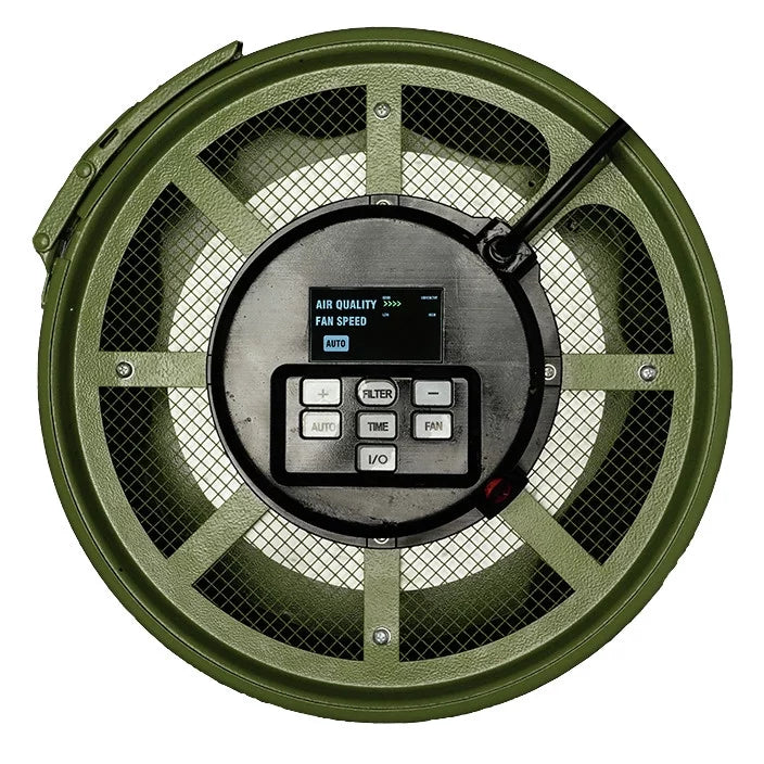General International 1/5 HP 1550 CFM Smart Air Purifier 360 Degree Filtration