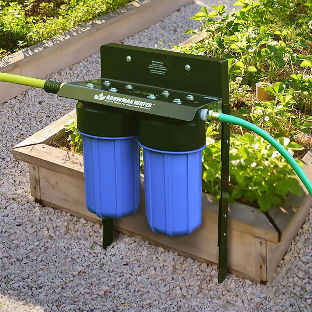 GrowMax SUPER GROW 800 - High-Capacity Garden Water Filtration System - Eliminate up to 99% of Chlorine and Contaminants (15,000 gallons / 56,850 liters)
