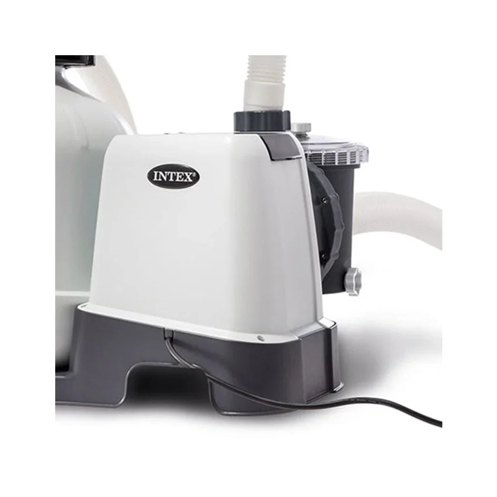 Intex Above Ground Pool Sand Filter Pump Bundled w/ Intex Automatic Skimmer