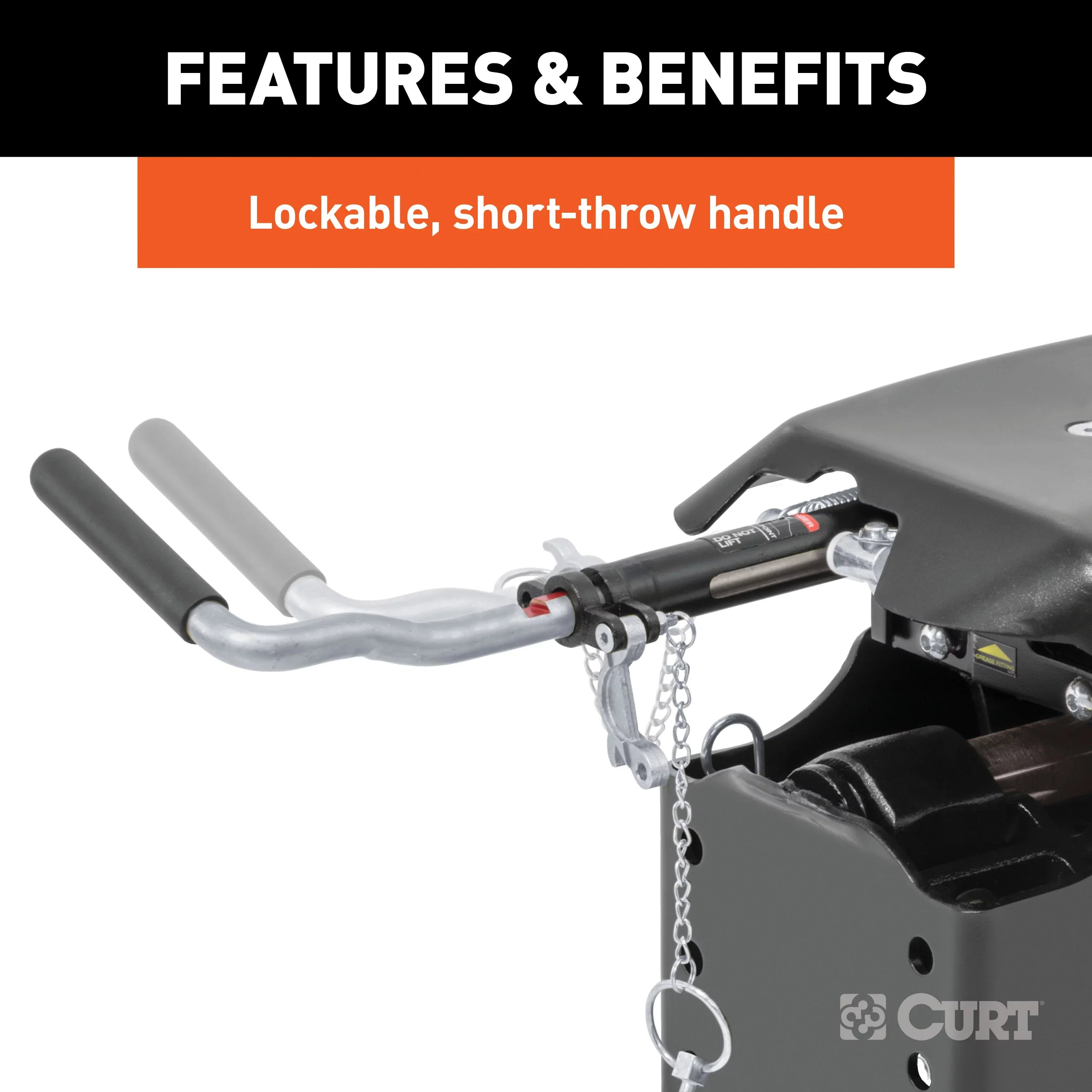 CURT Q20 5th Wheel Hitch with RAM OEM Legs