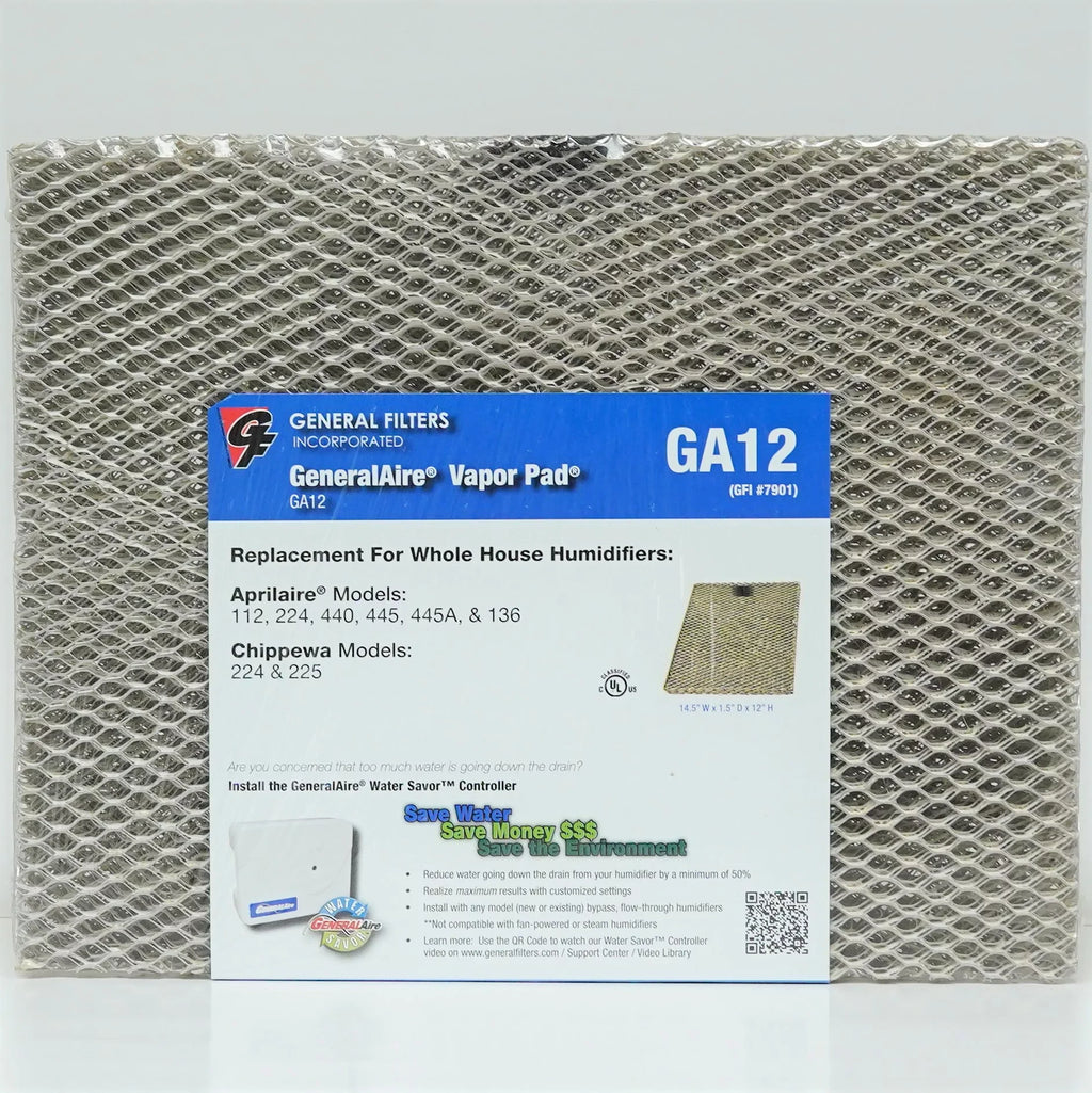 Water Panel #12 4 Pack for Aprilaire 440 445 Humidifier Pad Filter
