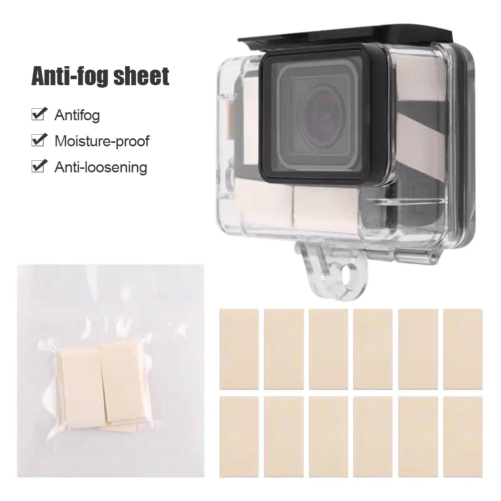 OWSOO Protective Case for Camera, Compatible, Waterproof Kit, Silicone Protectors, Tempered Glasses, Filters, Fog Plates
