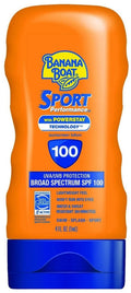 Banana Boat Sport Performance Sunscreen Lotion SPF 100 4 oz (Pack of 4)