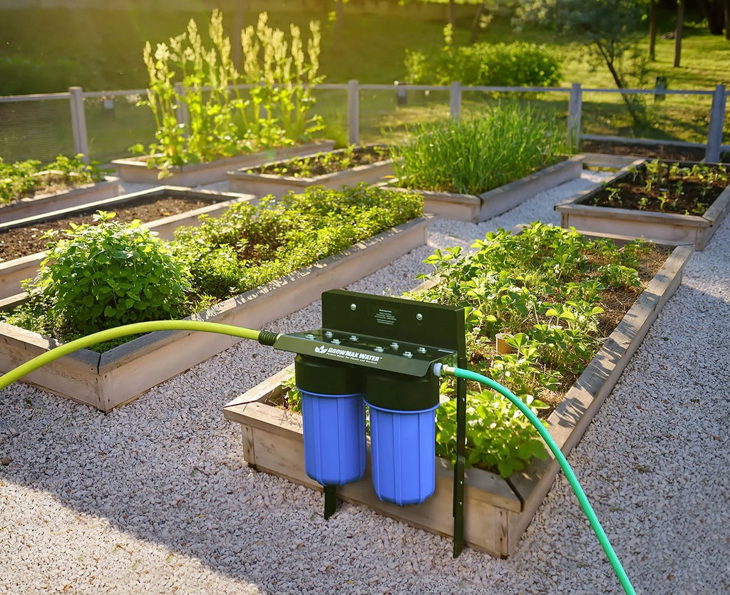 GrowMax SUPER GROW 800 - High-Capacity Garden Water Filtration System - Eliminate up to 99% of Chlorine and Contaminants (15,000 gallons / 56,850 liters)
