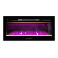 Furrion 2022302126 36 in. Steel Fireplace 3-Color Crystal Set, Dark