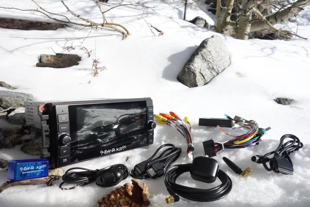INSANE JEEP AUDIO JK2001 07-17 WRANGLER MULTIMEDIA & NAVIGATION HEAD UNIT