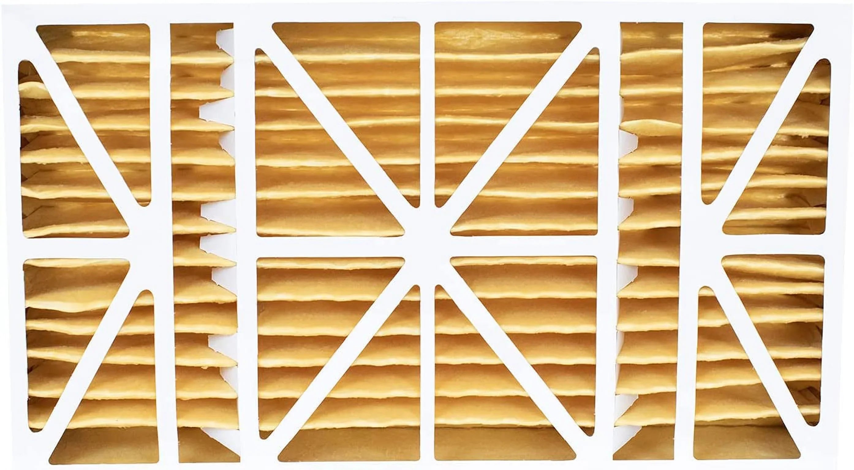 Filterbuy 17x26x4 MERV 11 Pleated HVAC AC Furnace Air Filters for Lennox x6664 (4-Pack)