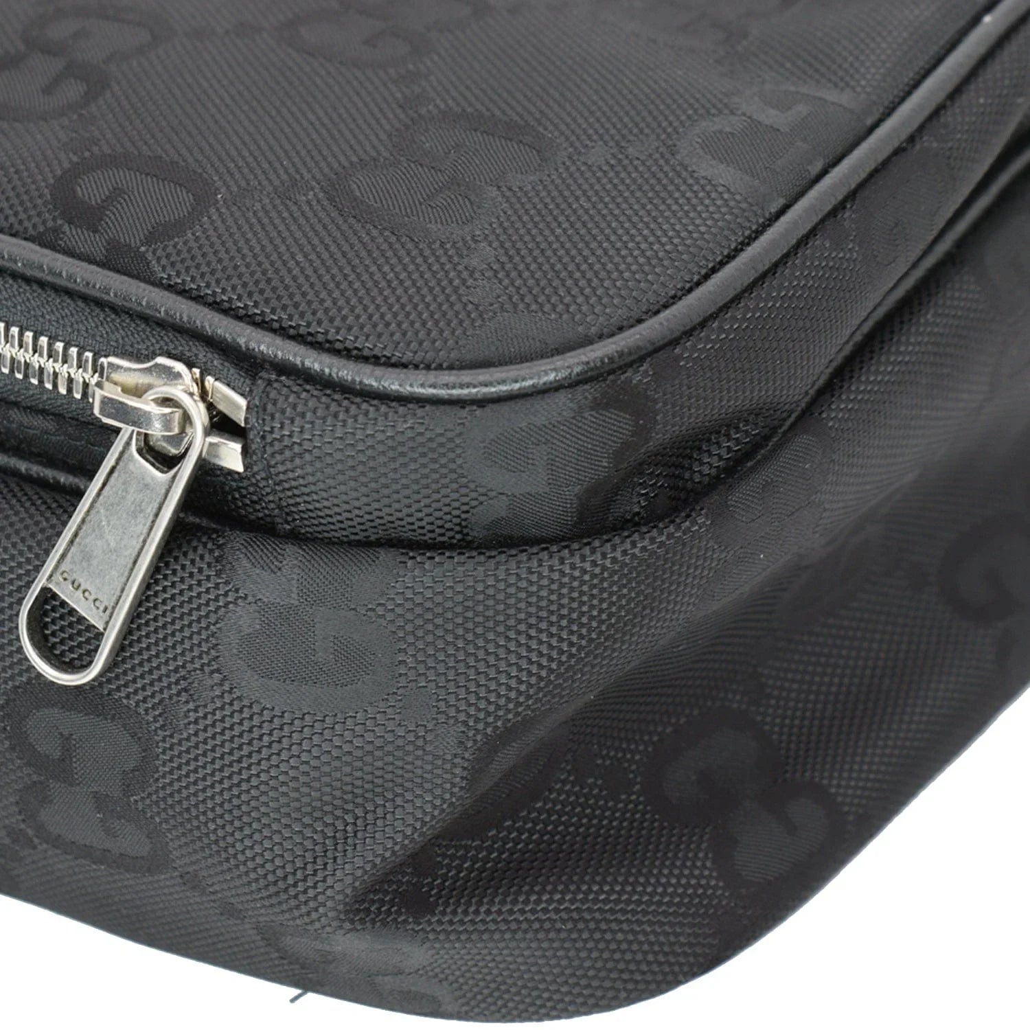 Pre-owned GUCCI Off The Grid GG Monogram Nylon Shoulder Bag Midnight 625858