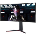 LG 34" 160Hz (Overclock) Nano IPS UltraWide QHD Gaming Monitor AMD FreeSync Premium & G-SYNC Compatible 3440 x 1440 (2K) 2 x HDMI, DisplayPort, USB 3.0 UltraGear 34GN85B-B