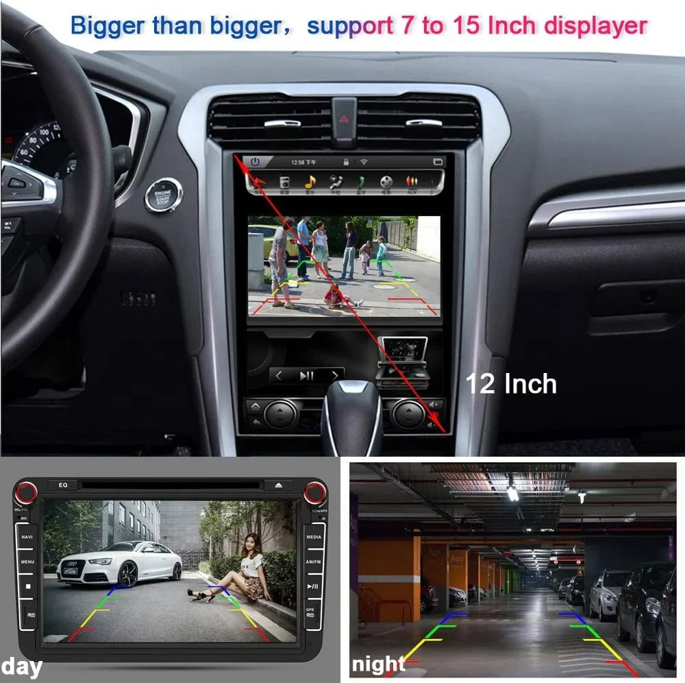 Car Rear View Back up Camera Parking Gentlemen for Audi A4L A6L A1 A7 A3 A4 A5 S3 Q3 Q5 TT Skoda Superb VW Golf VI 6
