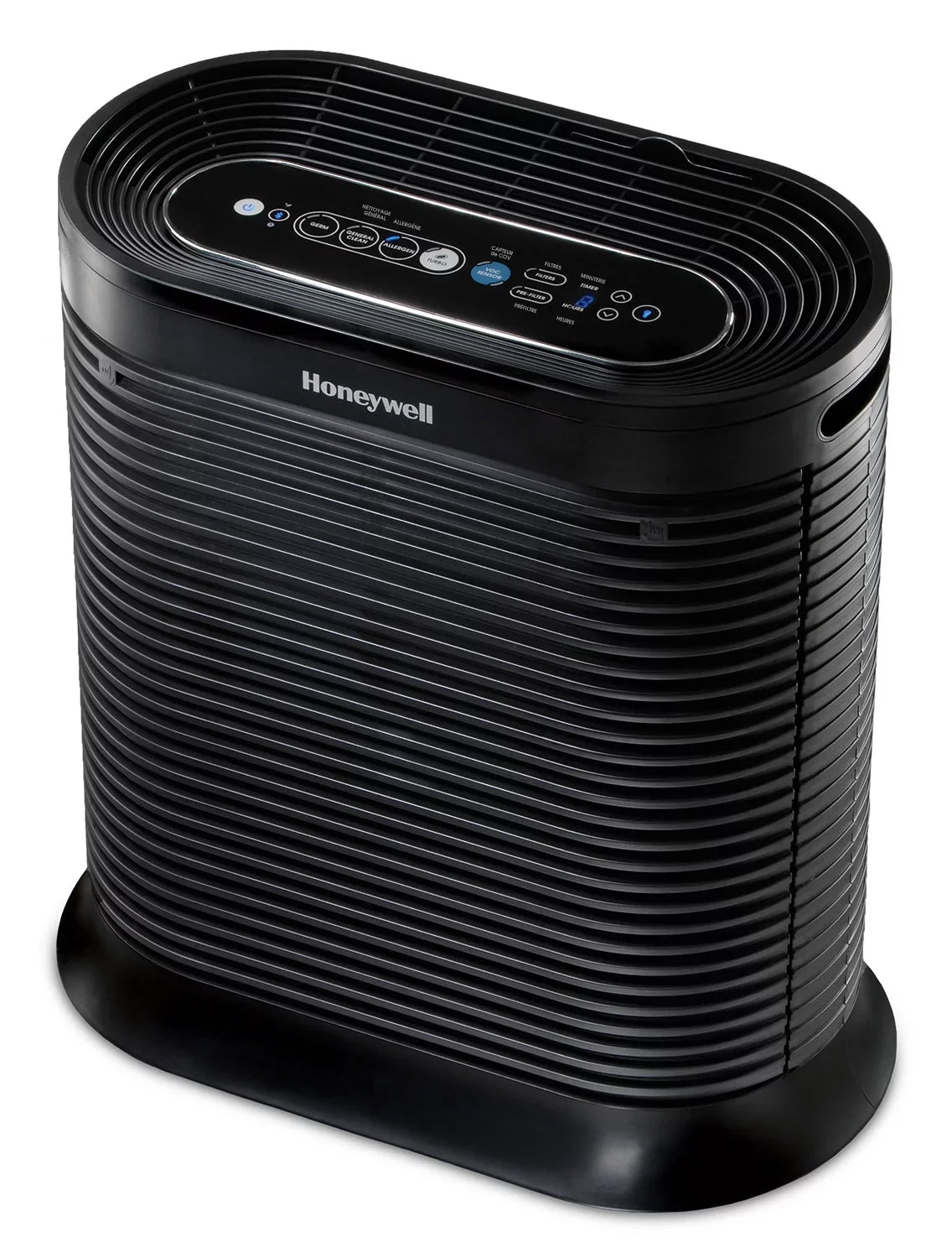 Honeywell Bluetooth HEPA Air Purifier for Large Rooms (310 sq ft), Midnight HPA250B