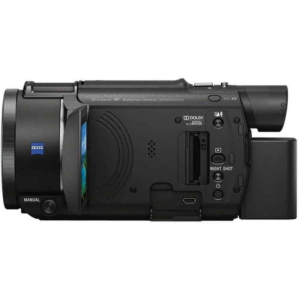 Sony FDR-AX53 4K Ultra HD Handycam Camcorder. Cinematographer Bundle