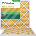 Filterbuy 23.5x23.5x1 MERV 11 Pleated HVAC AC Furnace Air Filters (2-Pack)