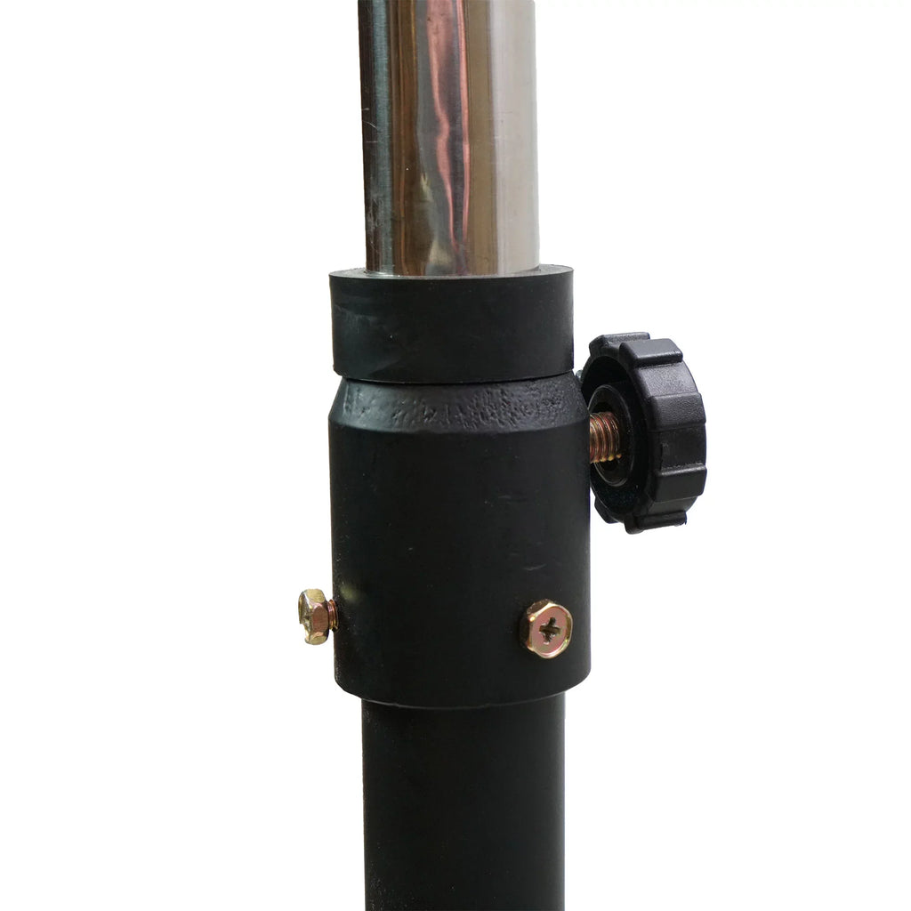Northlight 30" Adjustable 3-Speed Oscillating Industrial Pedestal Fan - Ebony