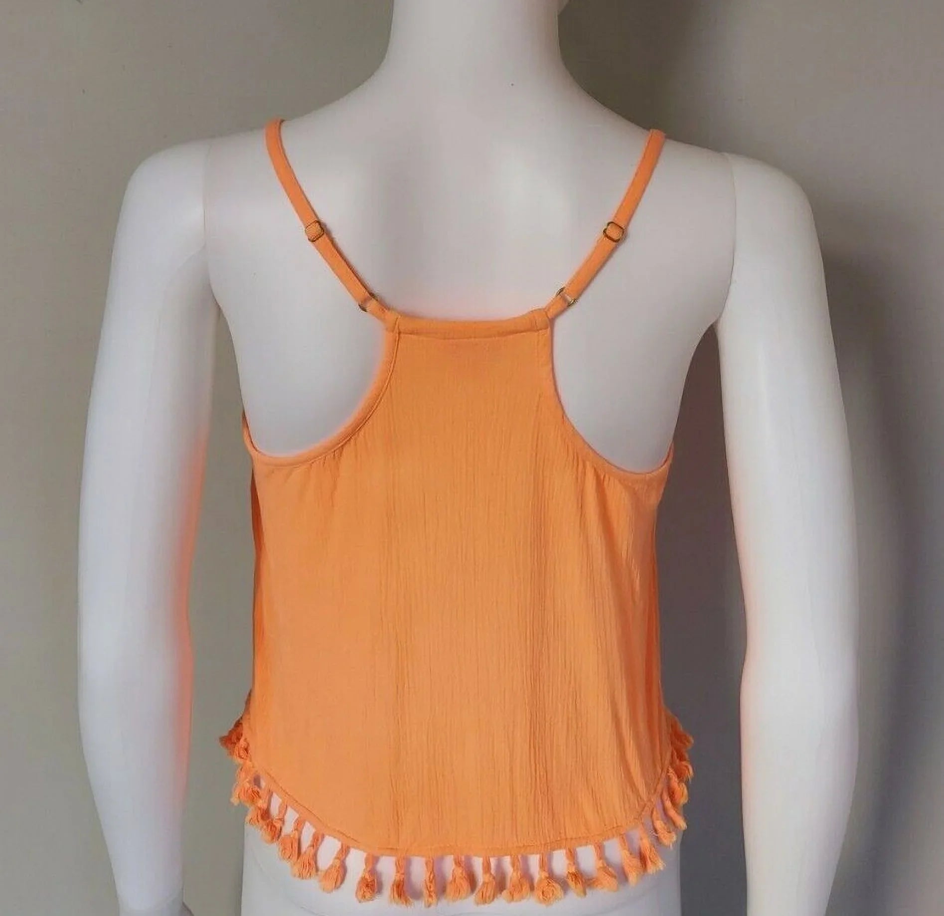 Lilly Pulitzer Katen Embroidered Crop TOP Melon Glow (XL)