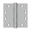 4.5 x 4.5 in. 2BB Square Stainless Steel Hinge, Brushed Stainless