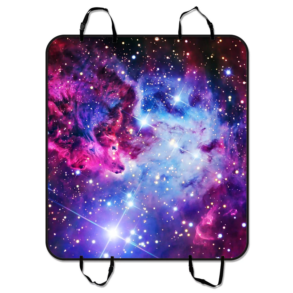 GCKG Galaxy Pet Car Seat Cover,Galaxy Space,Universe Stars Pet Car Seat Cover Dog Car Seat Mat Hammock Cargo Mat Trunk Mat For Cars Trucks and SUV 54x60 inches