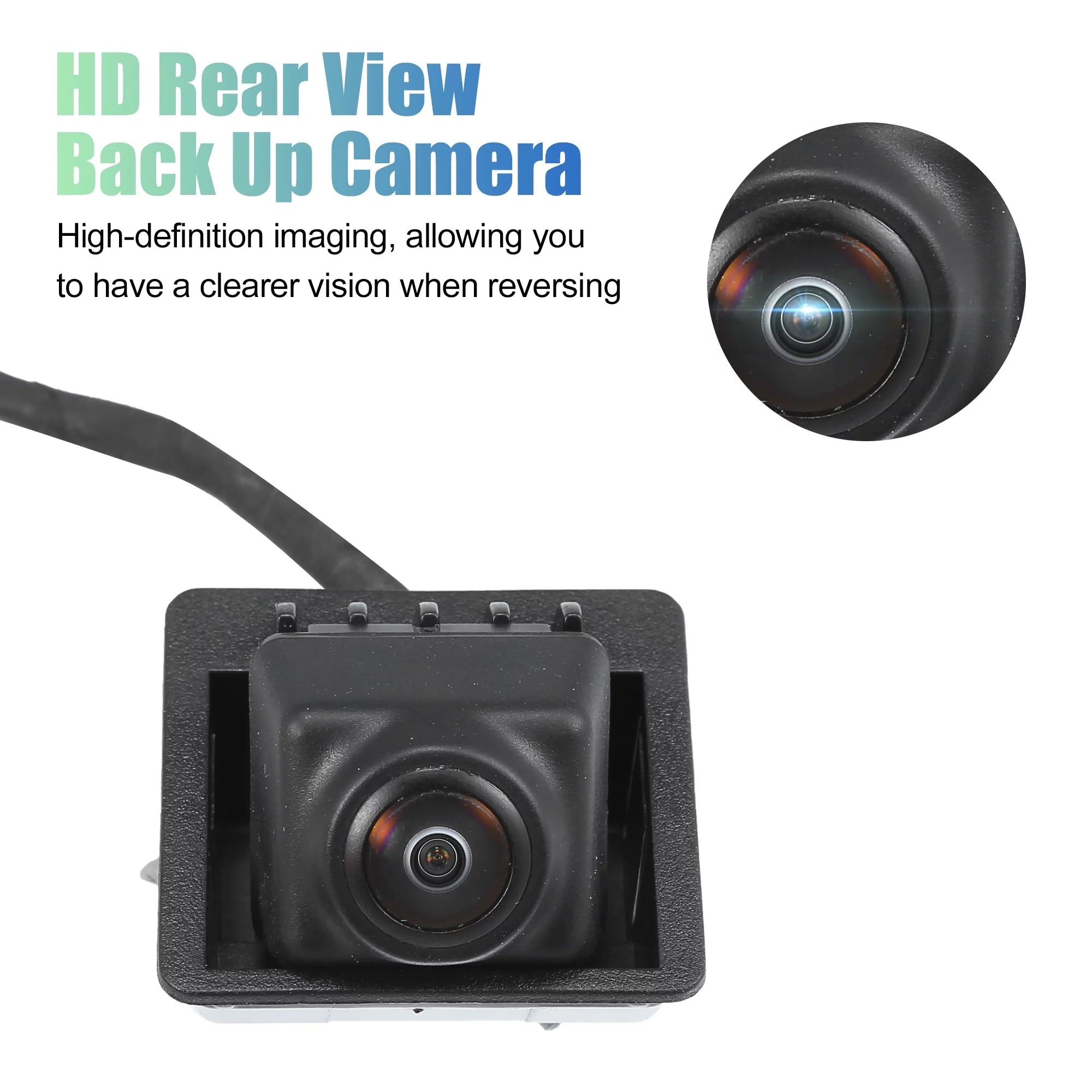 Unique Bargains Car Rear View Back Up Camera Rear Park Assist Reverse Camera for Chevrolet Malibu 2016-2023