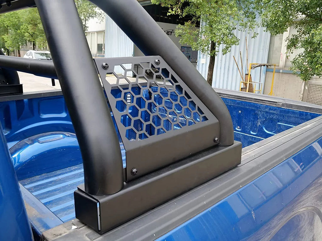 62.9-74.7" Adjustable Truck Roll Sport Bar Chase Rack Bed Bar Fit For 2019-NOW Chevy Silverado/GMC sierra