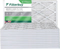 Filterbuy 15x28x1 MERV 8 Pleated HVAC AC Furnace Air Filters (12-Pack)