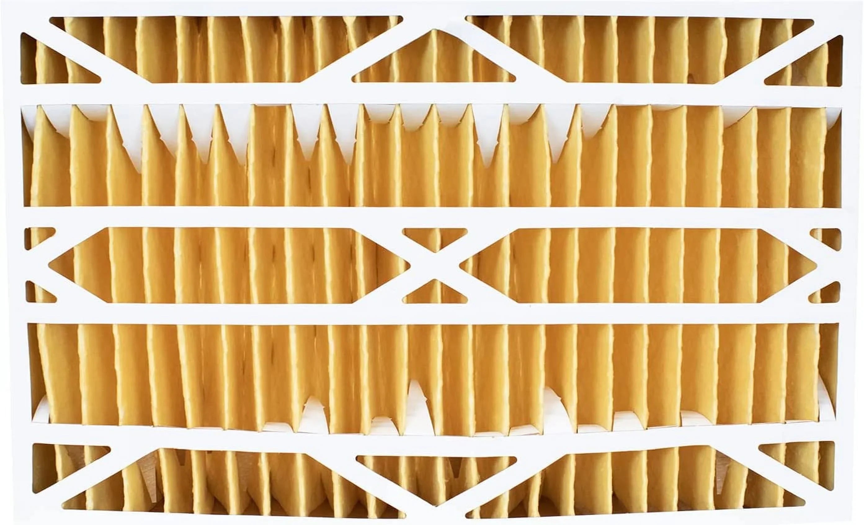 Filterbuy 17.5x27x5 MERV 11 Pleated HVAC AC Furnace Air Filters for Trane Perfect Fit (2-Pack)