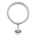 Rock Roll High Notes Intense Sliver Bracelet Final Point Jewelry Chain Adjustable Bangle