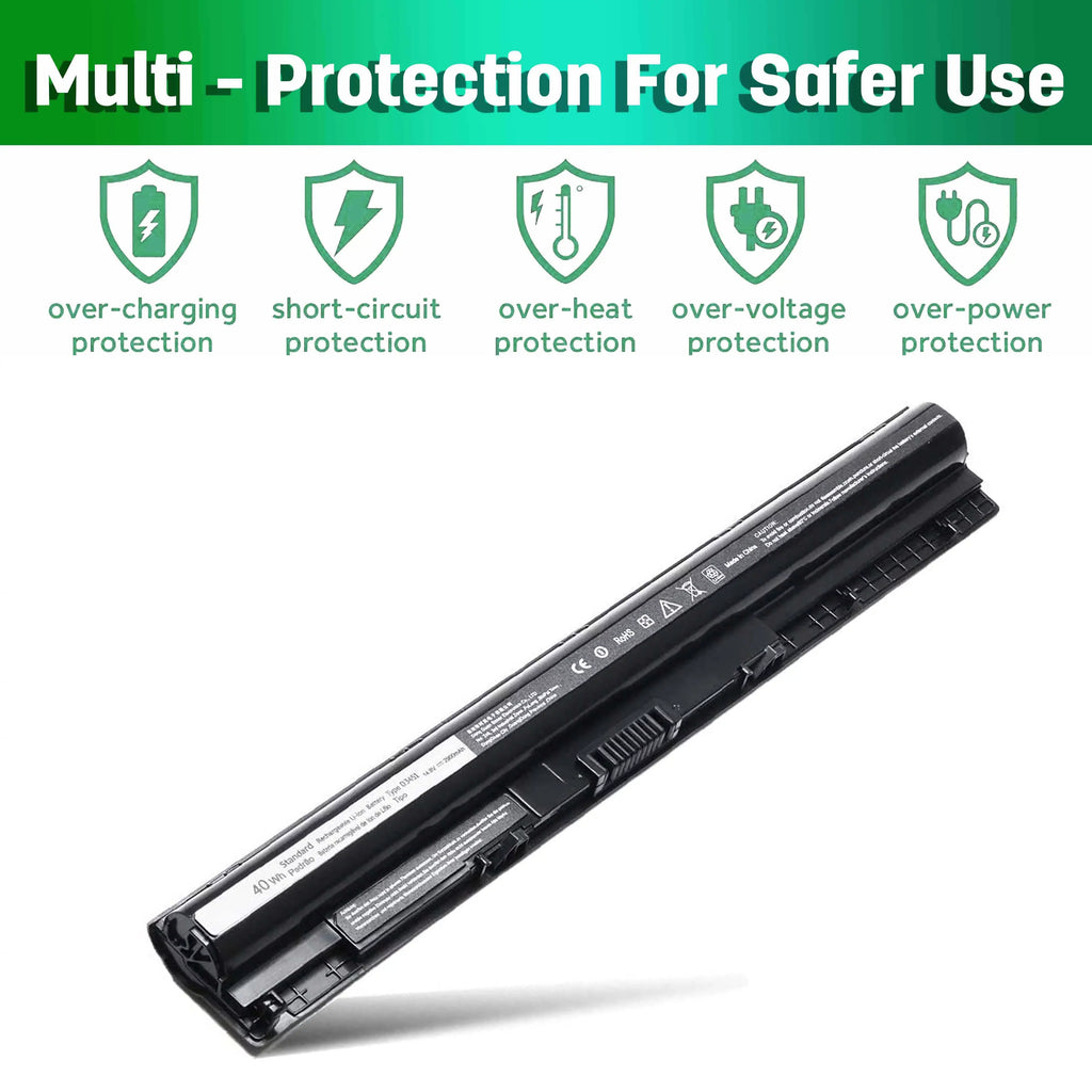 NATNO New M5Y1K Battery for Dell Inspiron 3451 3551 5558 5758 Inspiron 14 15 3000 Vostro 3458 3558 Series[14.8V 2800mah]
