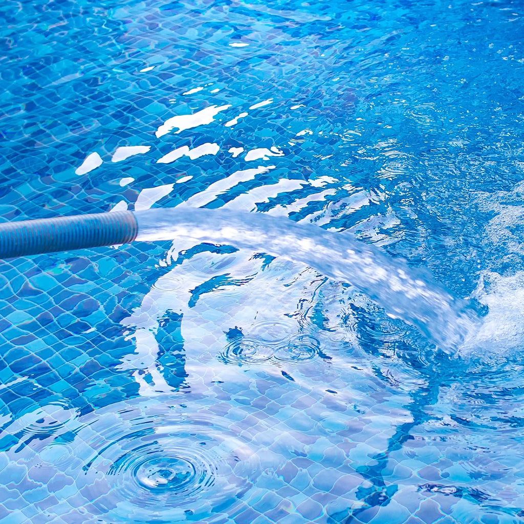 Backwash Hose 2" Dia 25ft 0.3MPa High Pressure PVC Reinforced Discharge Hoses for Swimming Pool