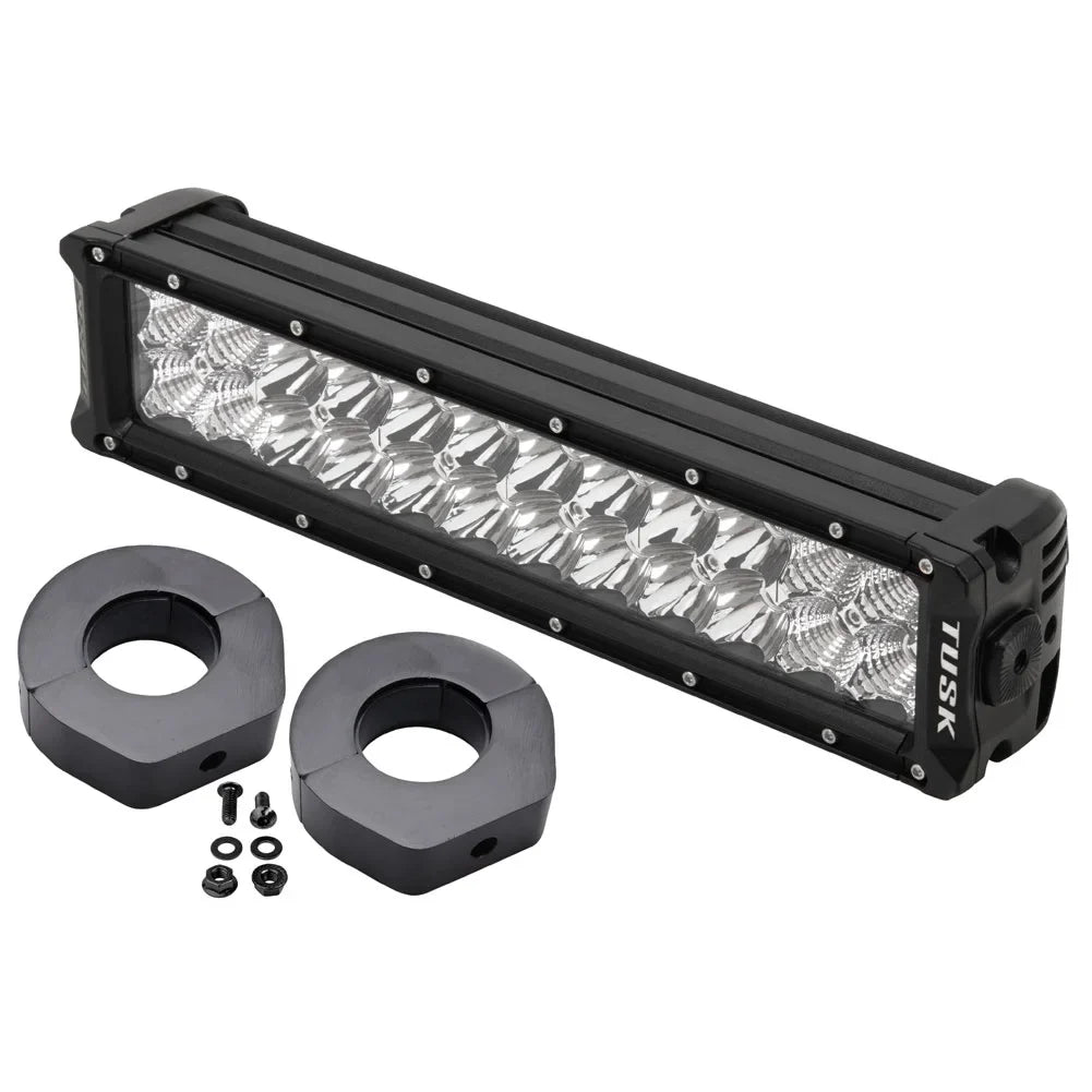 Tusk V2 LED Light Bar Kit 12" Straight For YAMAHA Wolverine X2 850 XT-R 2022