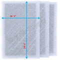 RayAir Supply 20x32 Dynamic Air Cleaner Individuals Filter Pads 20x32 Refills (3 Pack)