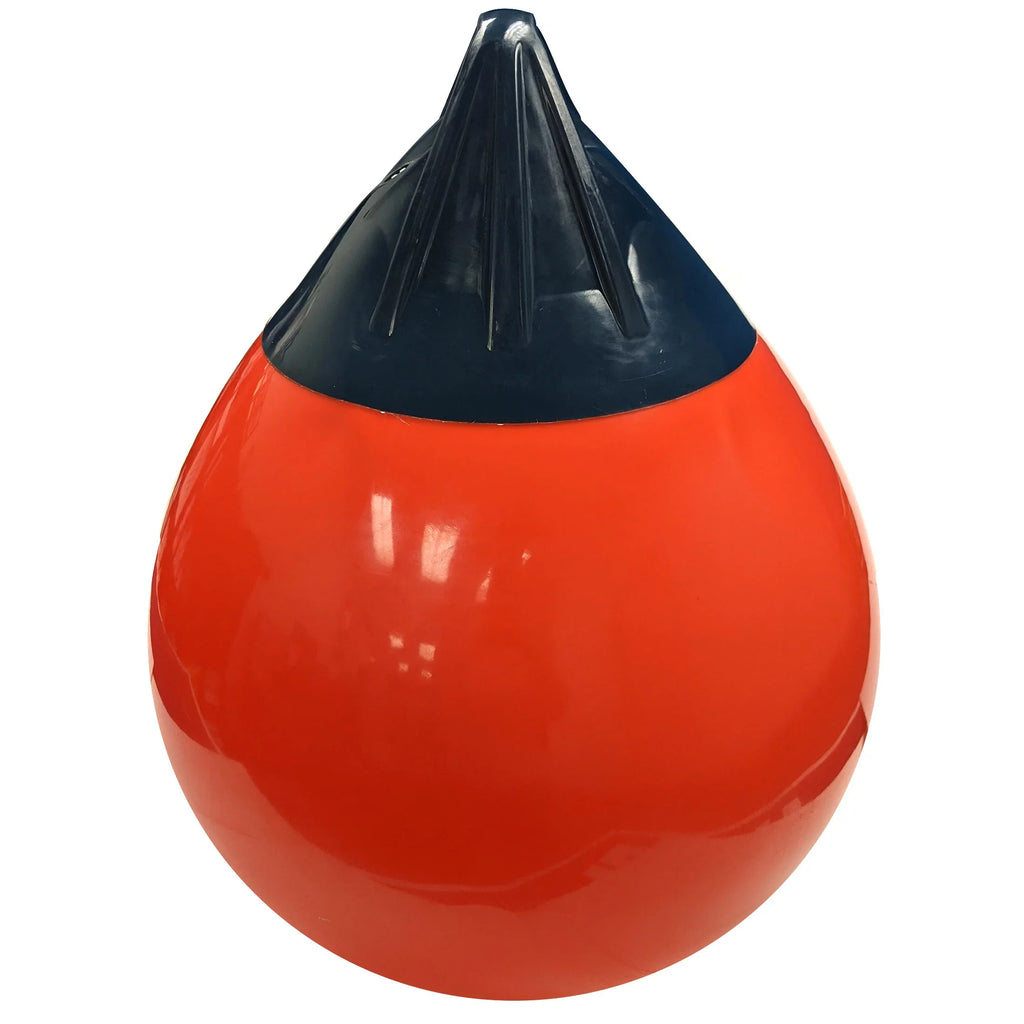 NEH Heavy-Duty Ultra Durable Inflatable Vinyl Water Buoy Boat Final Point For Mooring, Anchoring, Marking - 19" Diameter x 25" Height