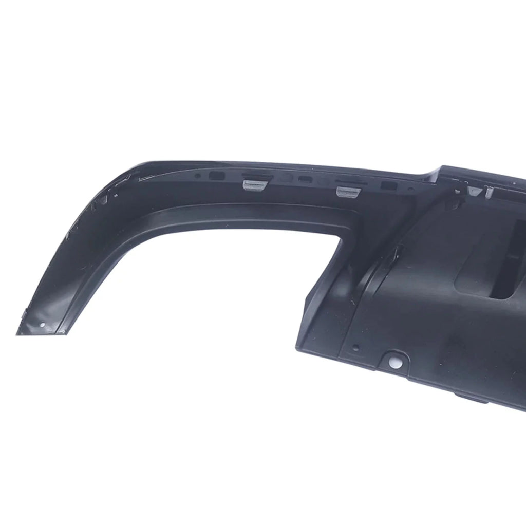 NINTE Rear Diffuser for 2015-2022 Chrysler 300 SRT Back Lip Matte Ebony Square Exhaust