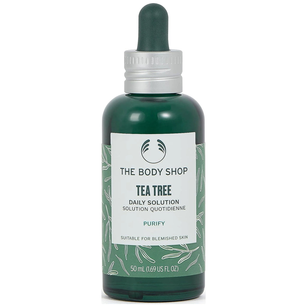 The Body Shop Tea Tree Daily Solution Serum - Purifying - For Oily, Blemished Skin - 1.69 Fl Oz.