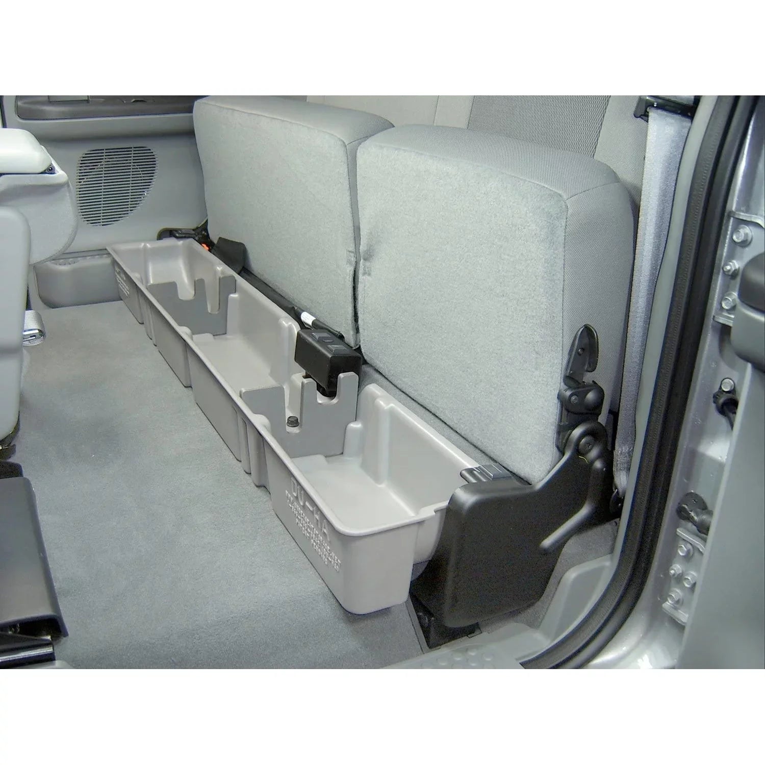 DU-HA 20031 Under Seat Storage Fits 00-16 Ford F-250 thru F-550 Supercab, Midnight