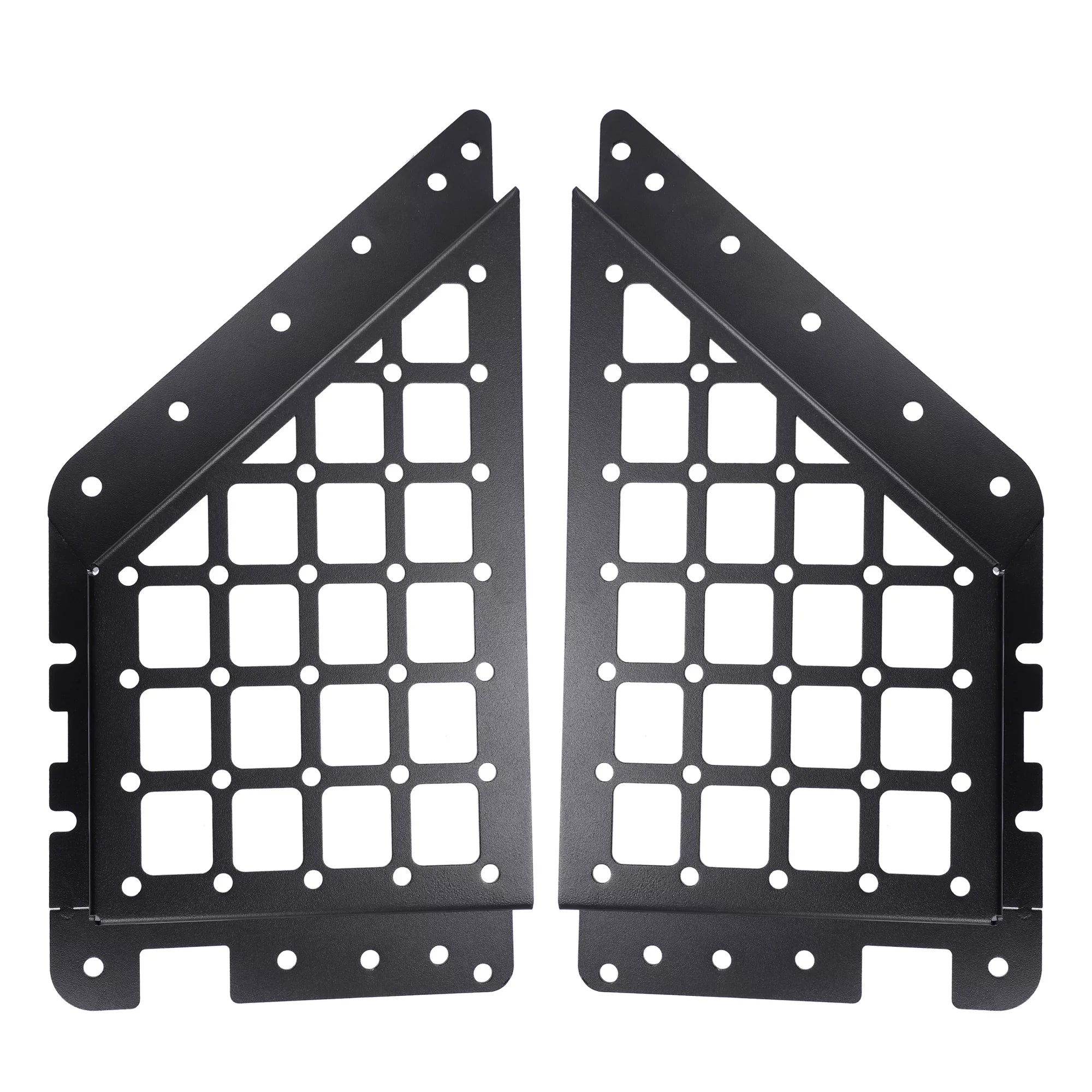 1 Pair Rear Door Storage Pockets Panels Metal Organizer Box for Ford Bronco 6th 4 Door 2021 2022 Accessories