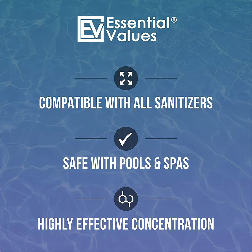 Essential Values Spa Cartridge Cleaner | Pool Cartridge Cleaner (2 Pack)