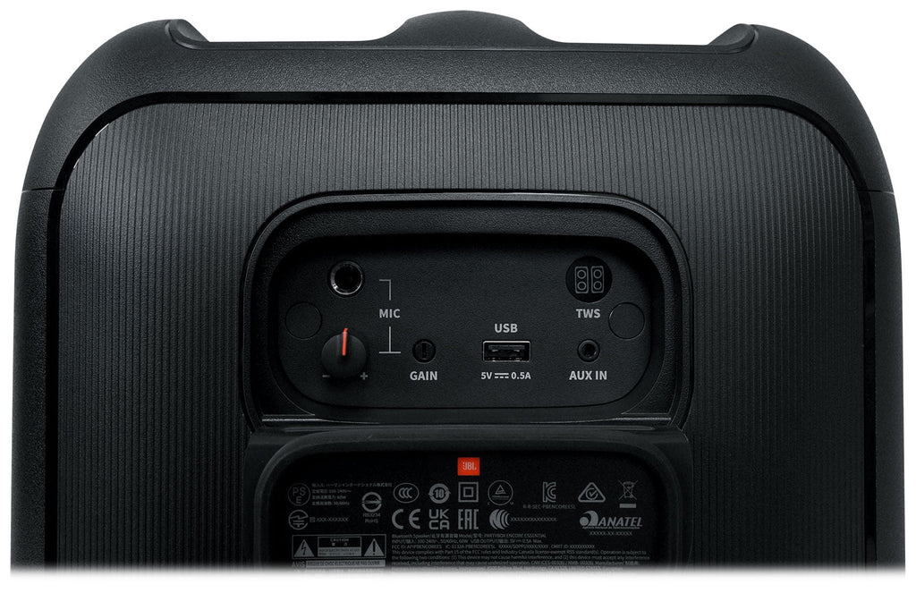 JBL Partybox Encore Essential Portable Compact Party Speaker w LED + Microphone