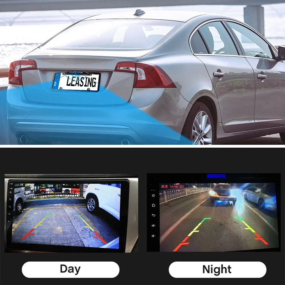 License Plate Frame Car Rear View Camera - Night Vision Backup