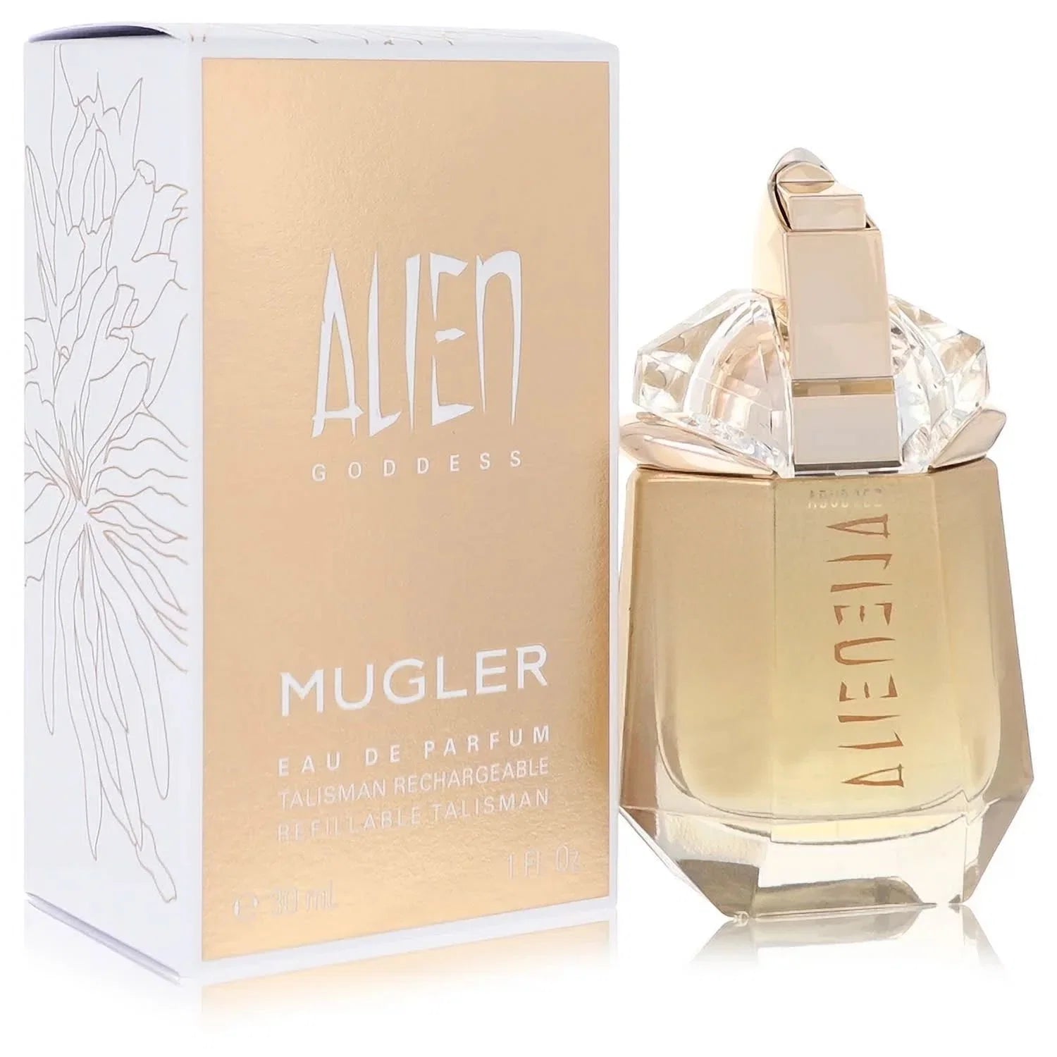 Thierry Mugler Eau De Parfum Spray Refillable 1 oz for Gentlemen Pack of 4