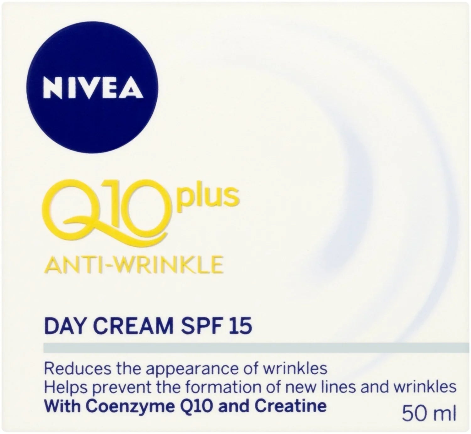 Nivea Q10 Plus Spf 15 Anti-Wrinkle Face Day Cream, 50 Ml, Pack Of 3