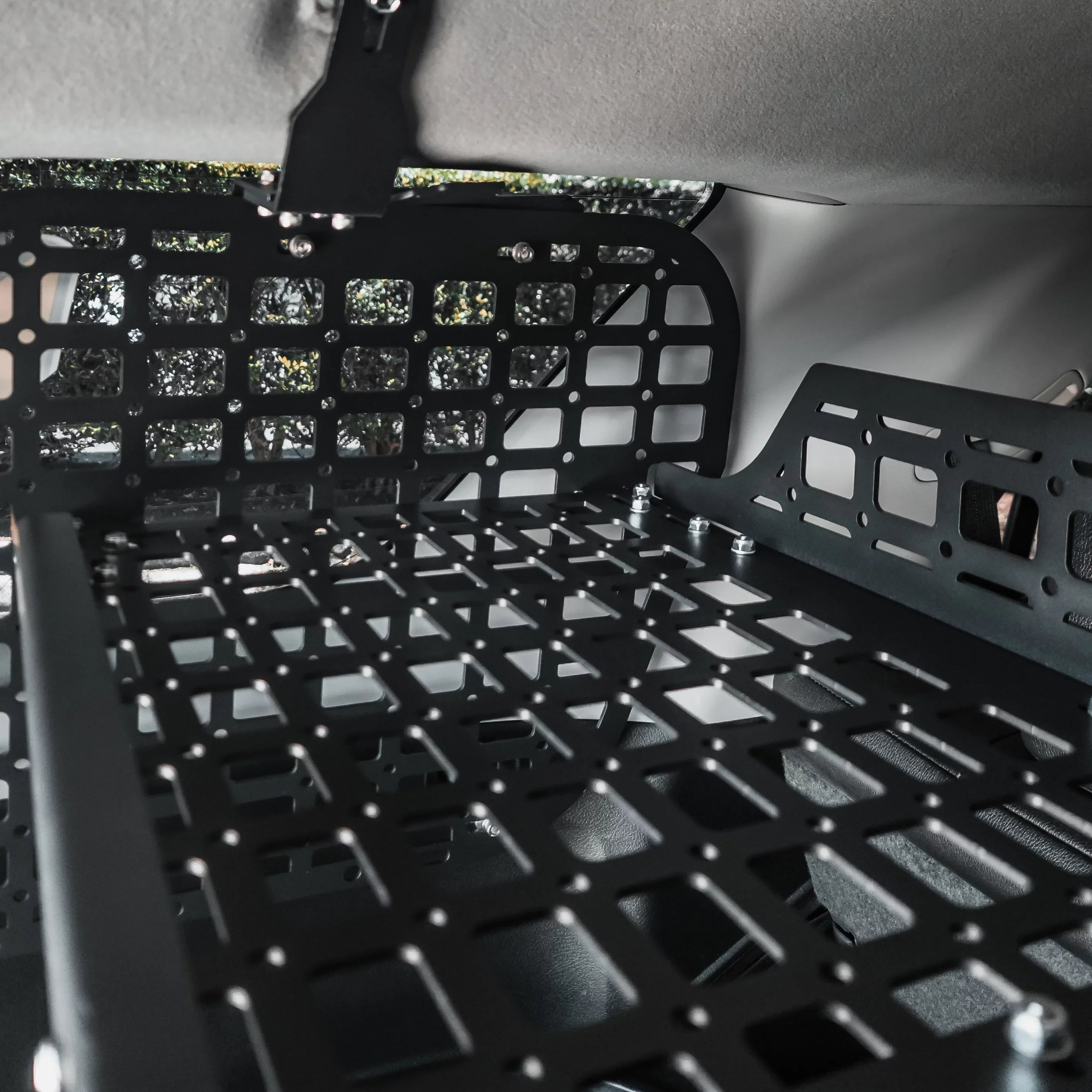 BAKOD Molle Storage Window Shelf Set Panel for 2010-2023 Toyota 4Runner Ebony MSW100 MSPS100