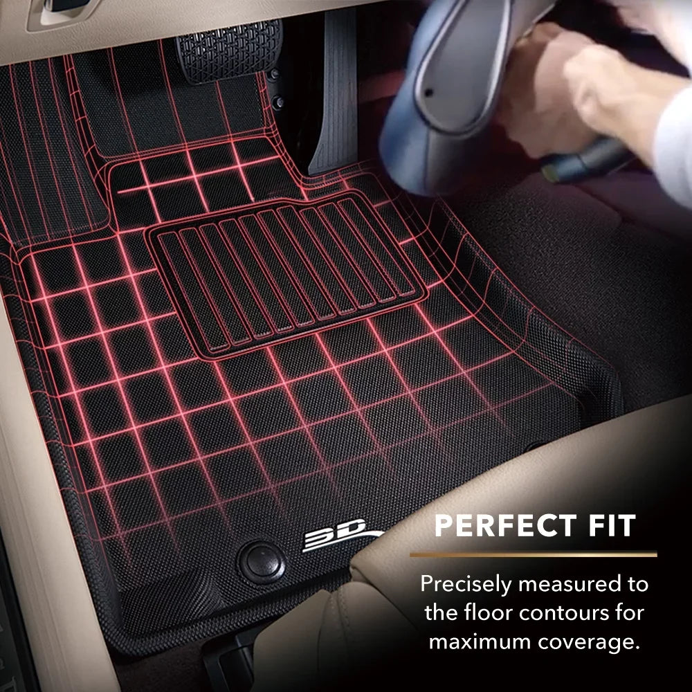3D MAXpider KAGU Floor Mat Dark compatible with CHRYSLER PACIFICA HYBRID LIMITED 2021-2024 - Full Set