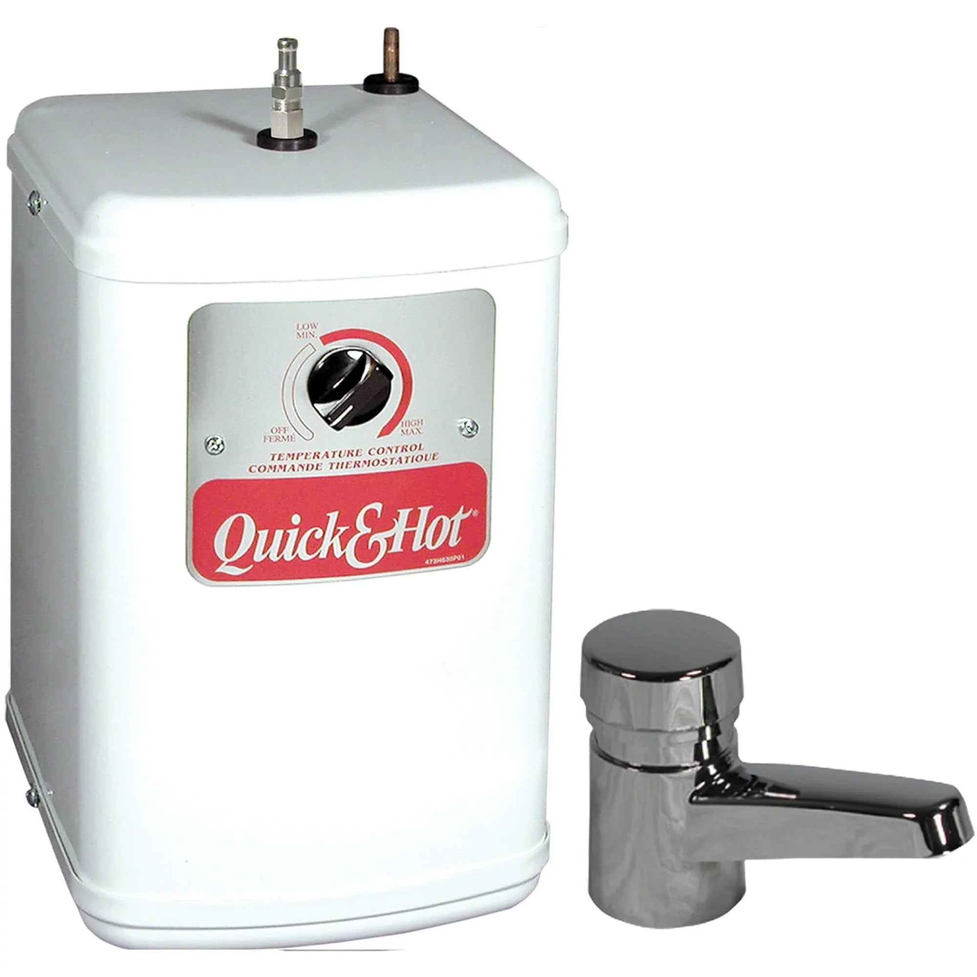 Waste King H510-U-CH H-510-U-CH Hot Water Faucet with Tank, Chrome