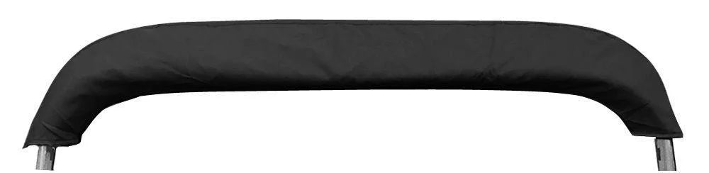 Bimini Top Boat Cover 4 Bow 46" H 67" - 72" W 8' Long Solution Dye Midnight