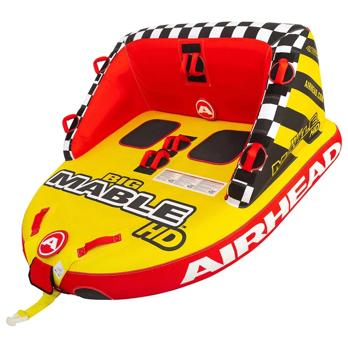 Airhead Airhead Big Mable HD, Red/Yellow, 2 Rider