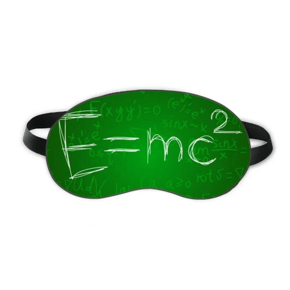 Relativity Physical Science Formula Calculus Sleep Eye Shield Soft Night Blindfold Shade Cover