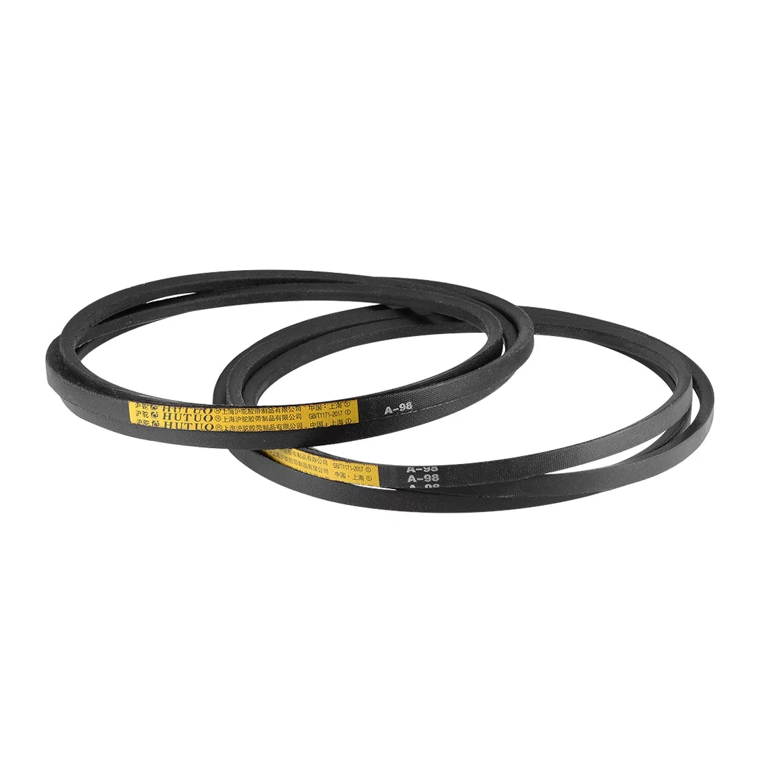 A98 V-Belts 98" Mid-Perimeter, A-Section Rubber Drive Belt 2pcs