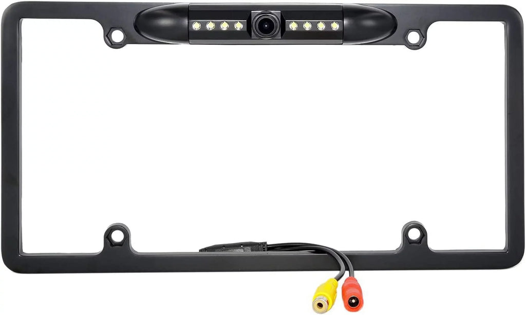 Backup Camera Rearview License Plate Frame for BOSS BOSS Car Radio Midnight