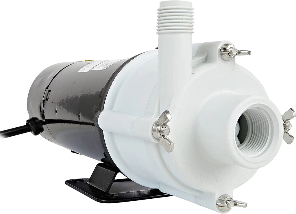 Little Giant 3-MDQX-SC 115-Volt, 1/15 HP, 1000 GPH, Magnetic Drive Aquarium Pump, 6-Ft. Cord, Dark 581507